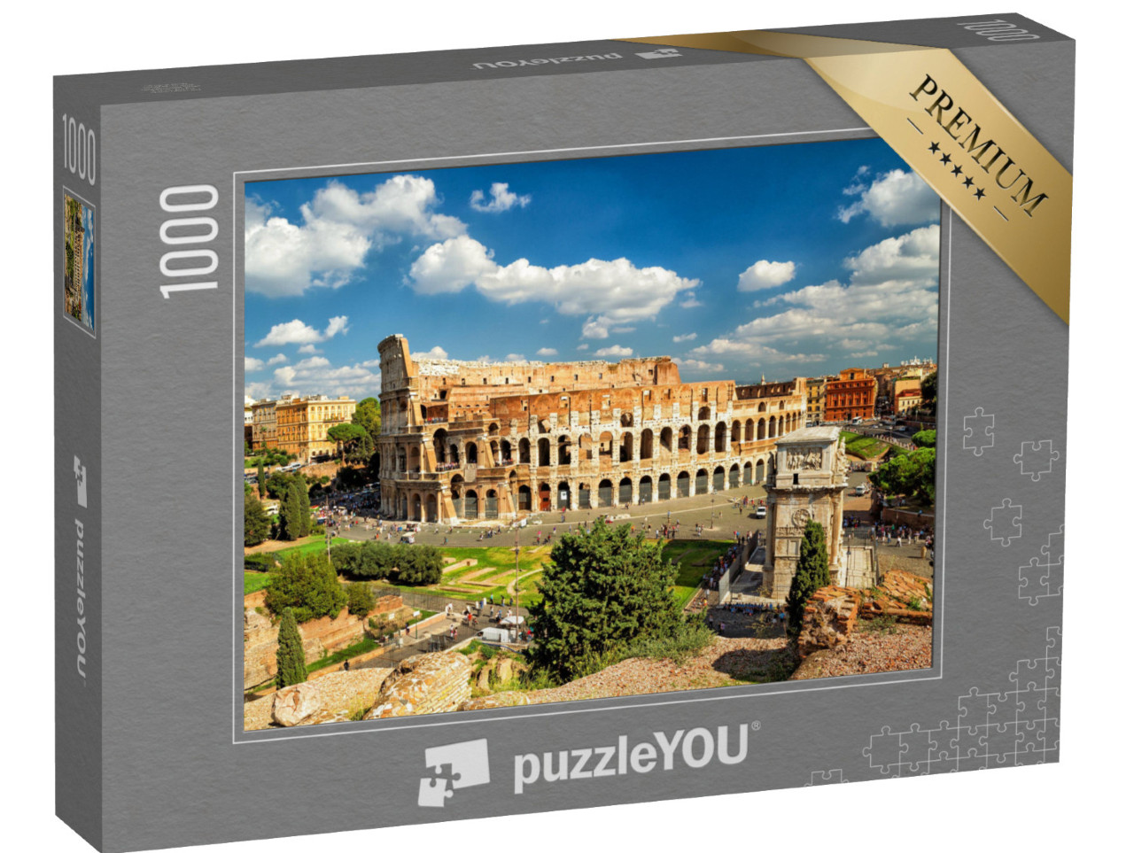 puzzle 1000 dílků „Koloseum, Řím, Itálie“