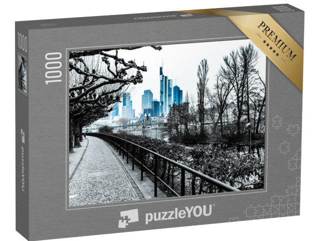 puzzle 1000 dílků „Frankfurt“