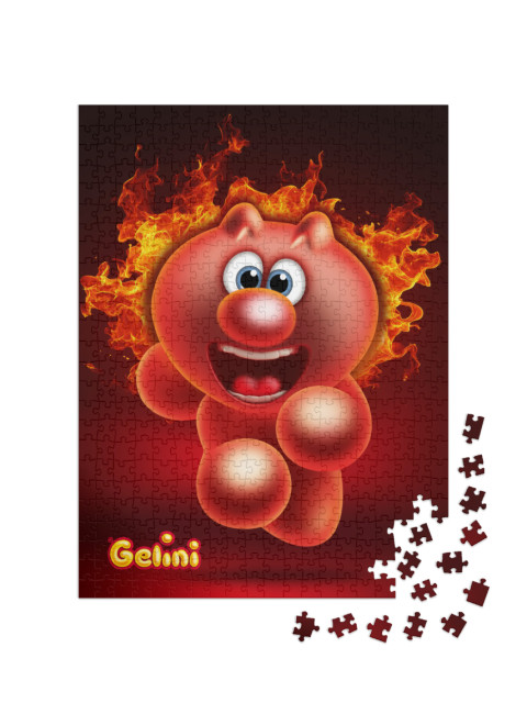 puzzle 500 dílků „Gelini Rufus“