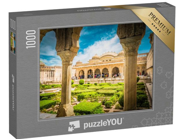 puzzle 1000 dílků „Jantarová pevnost Sheesh Mahal“