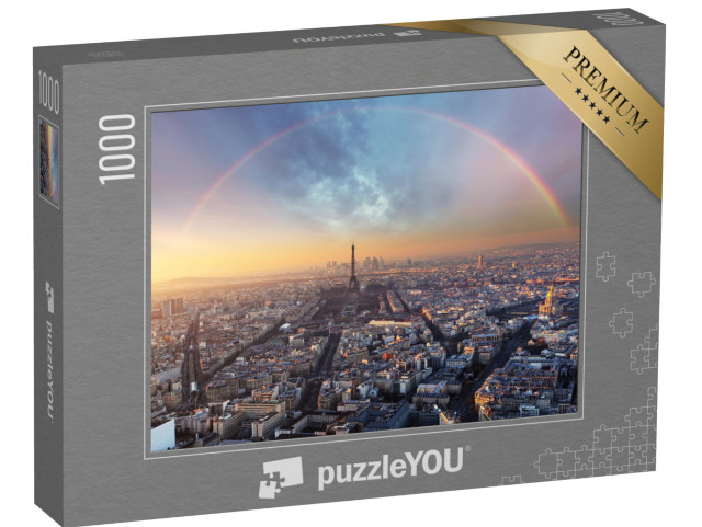 puzzle 1000 dílků „Duha nad Paříží“