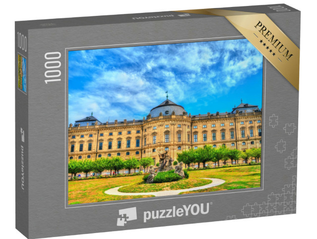puzzle 1000 dílků „Rezidence Würzburg, památka zapsaná na seznamu světového dědictví UNESCO v Bavorsku“