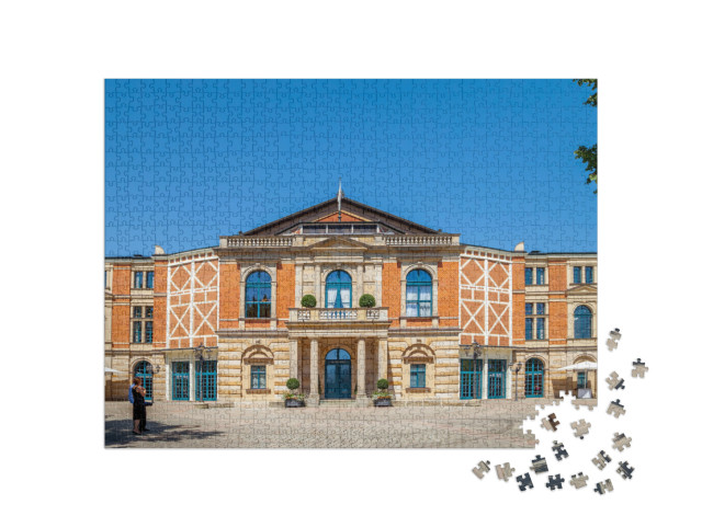 puzzle 1000 dílků „Malebný Bayreuth, Německo“