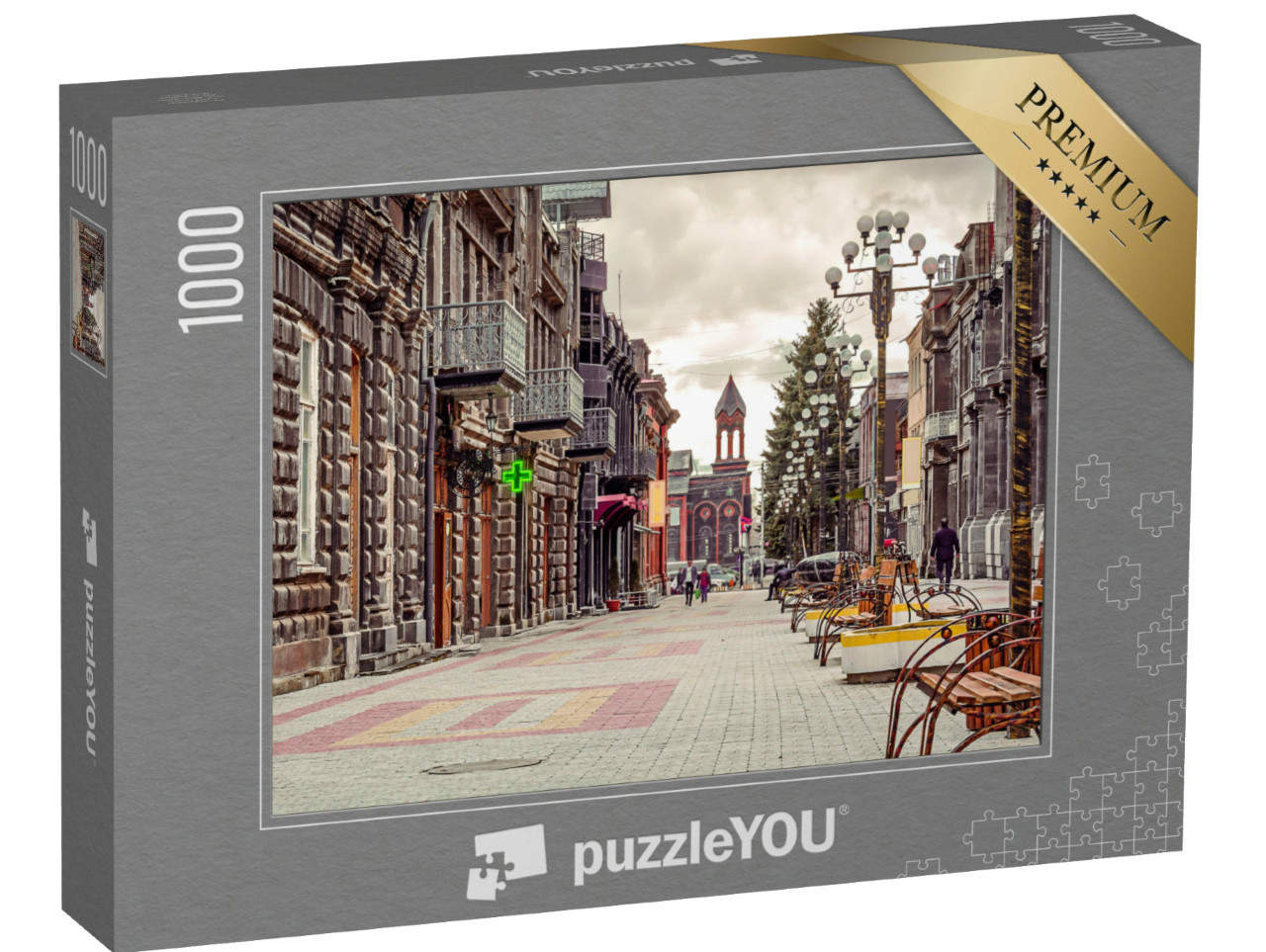puzzle 1000 dílků „Historické město Gjumri v Arménii“