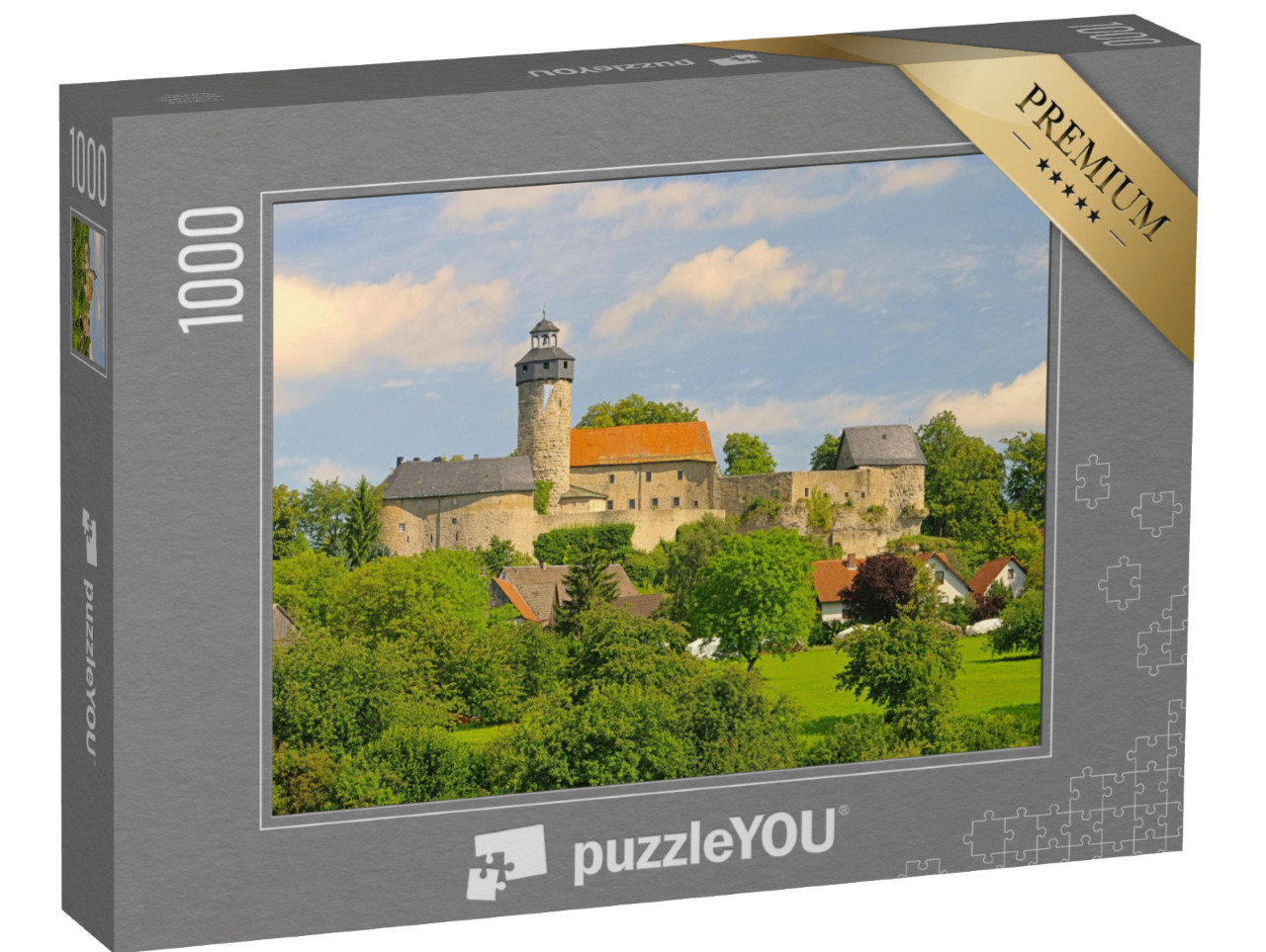 puzzle 1000 dílků „Zámek Zwernitz“