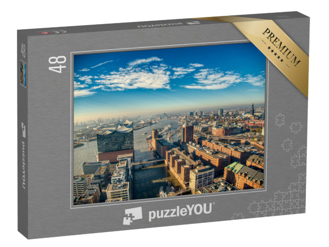 puzzle 48 dílků „Elbphilharmonie, Hamburk“