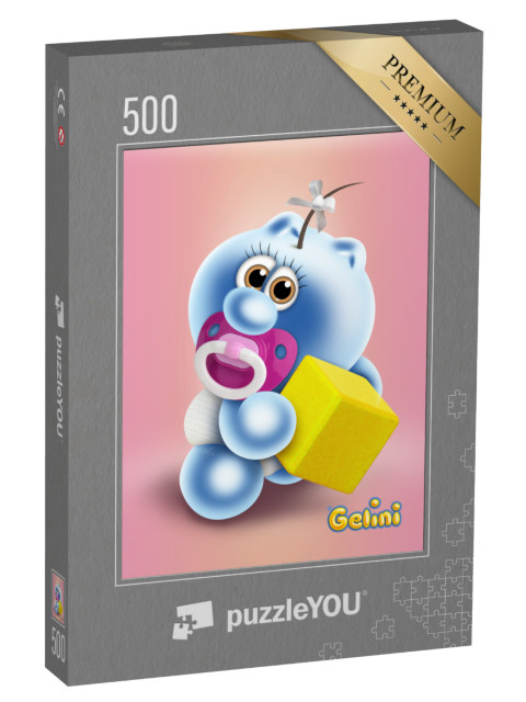 puzzle 500 dílků „Gelini Babybluu“