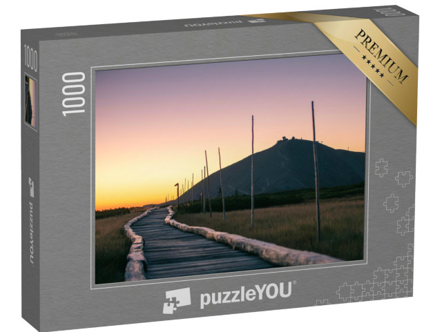 puzzle 1000 dílků „Stezka na Sněžku, Krkonoše, Česká republika“