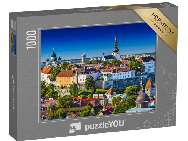 puzzle 1000 dílků „Tallinn, Estonsko“