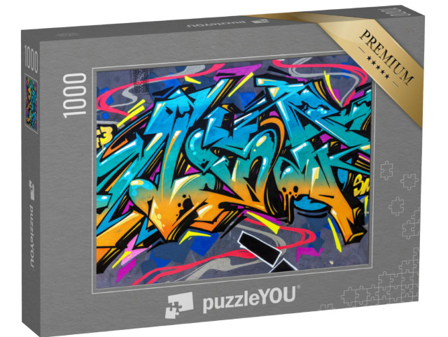 puzzle 1000 dílků „Graffiti umění Street art“
