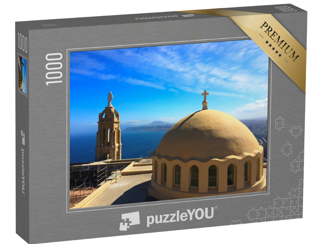 puzzle 1000 dílků „Kaple Santa Cruz, Oran, Alžírsko“