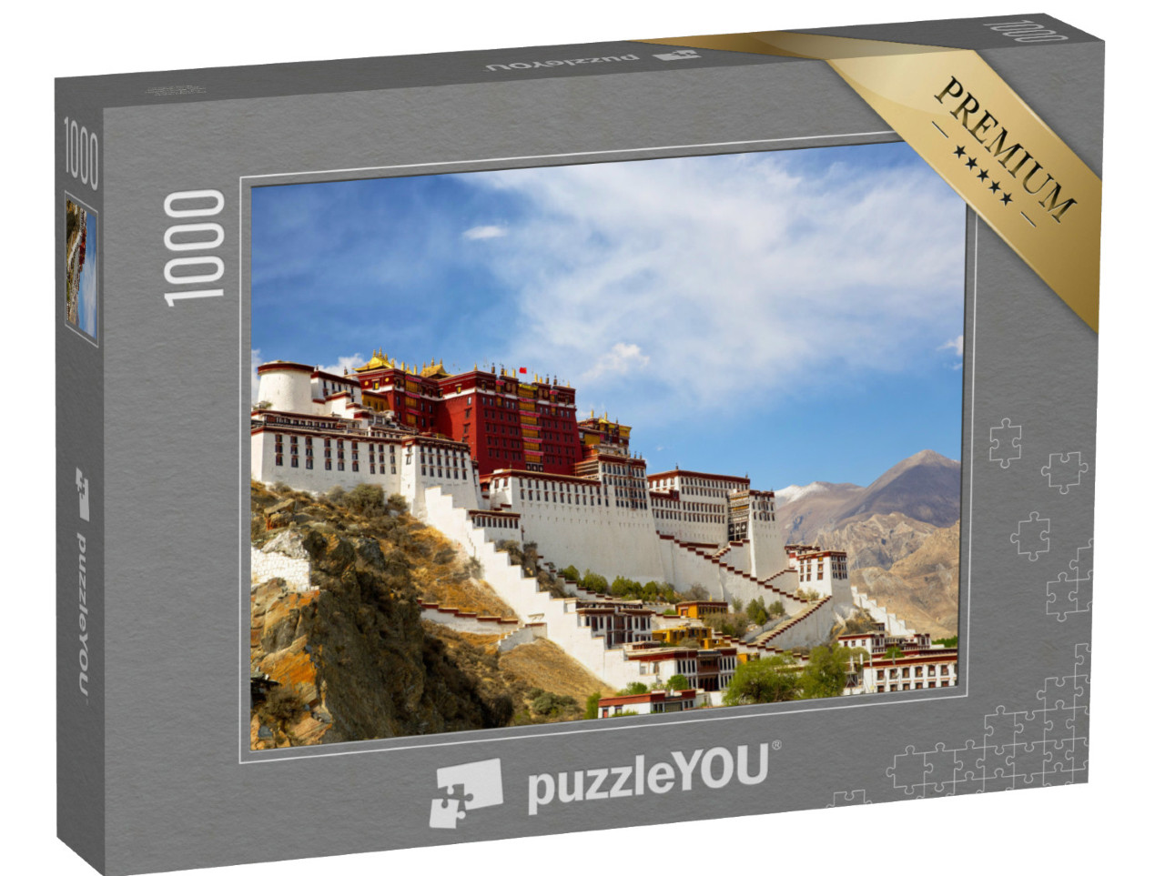 puzzle 1000 dílků „Palác Potala ve Lhase, Tibet“
