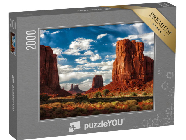 puzzle 2000 dílků „Monument Valley, Utah a Arizona, USA“