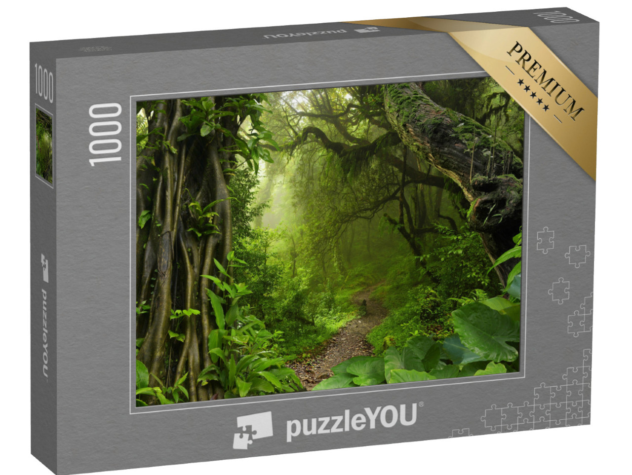 puzzle 1000 dílků „Asijská tropická džungle“