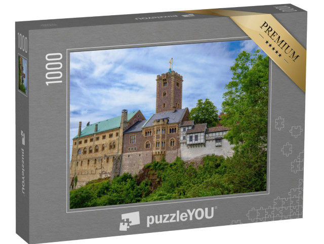 puzzle 1000 dílků „Hrad Wartburg u Eisenachu, Německo“