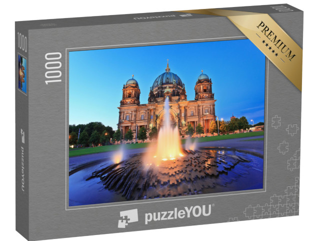 puzzle 1000 dílků „Berlínská katedrála v noci“