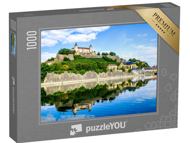 puzzle 1000 dílků „Staré město Würzburg v Německu“