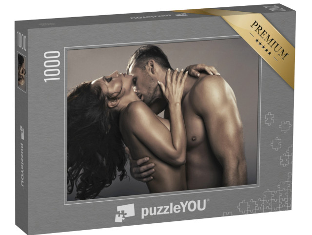 puzzle 1000 dílků „Sexy pár v pevném objetí“