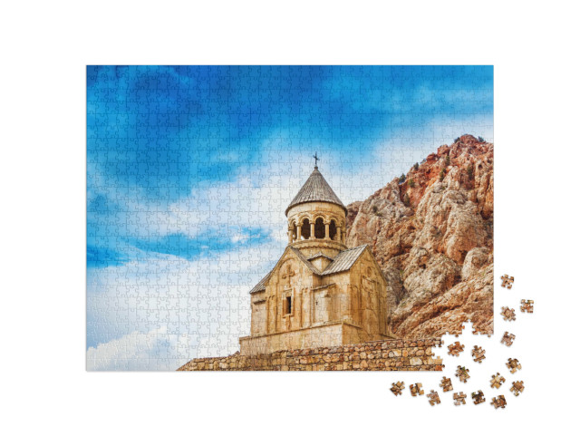 puzzle 1000 dílků „Klášter Noravank v Arménii“