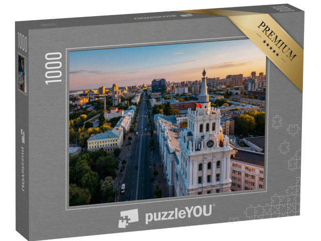 puzzle 1000 dílků „Večer nad Voroněží, Rusko“