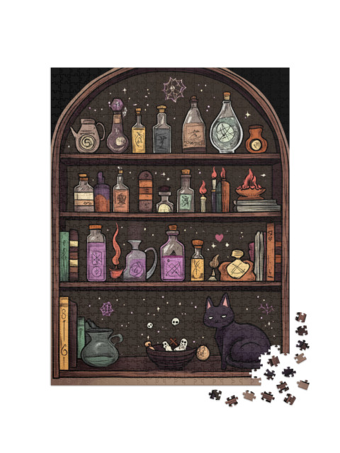 puzzle 1000 dílků „Kouzelný lektvar“