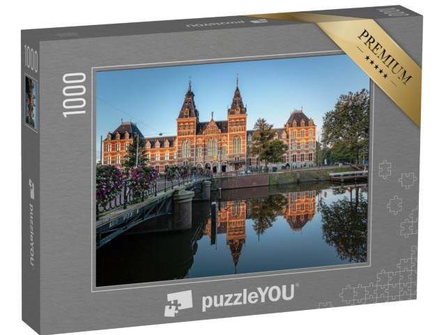 puzzle 1000 dílků „Rijksmuseum v Amsterdamu, Holadsko“