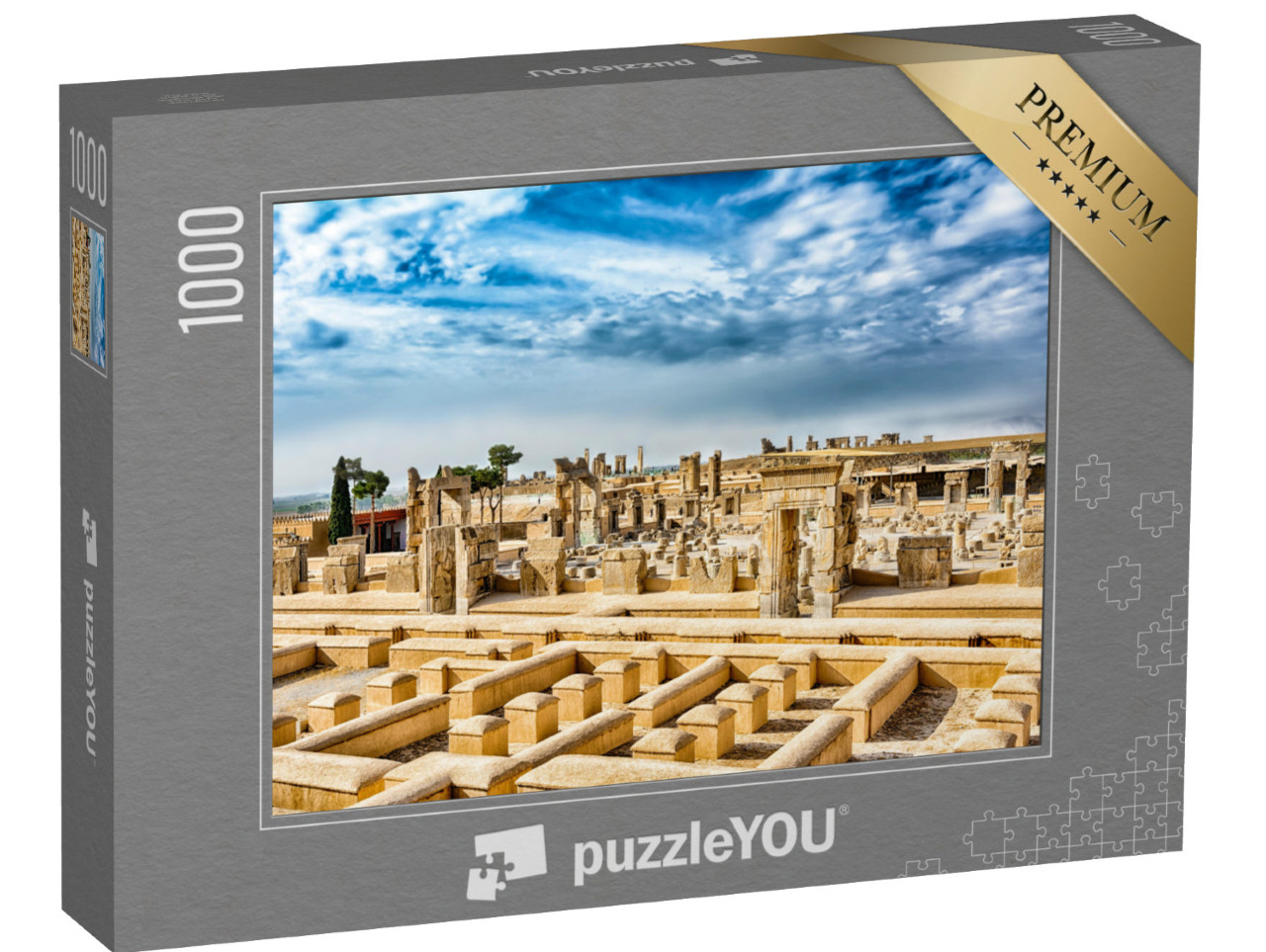 puzzle 1000 dílků „Persepolis v Íránu: hlavní město Achaimenovců, starověká Persie“