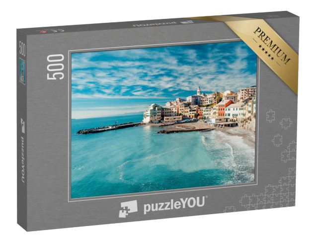 puzzle 500 dílků „Bogliasco, stará rybářská vesnice v Itálii“