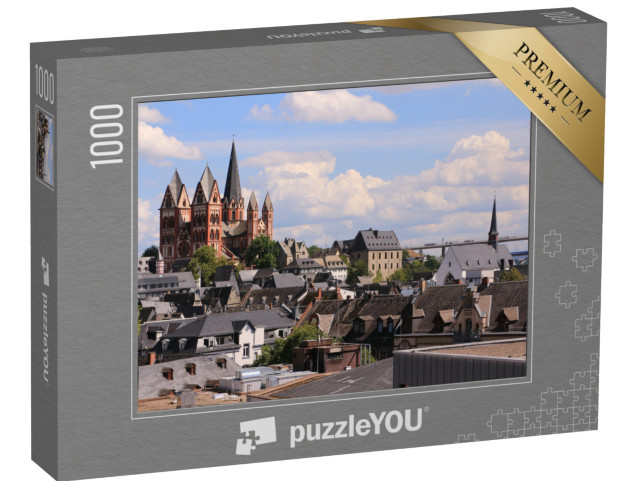 puzzle 1000 dílků „Pohled na staré centrum města Limburg an der Lahn“