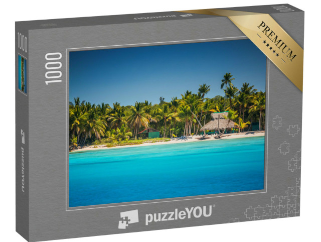 puzzle 1000 dílků „Karibská pláž, Punta Cana, Dominikánská republika“