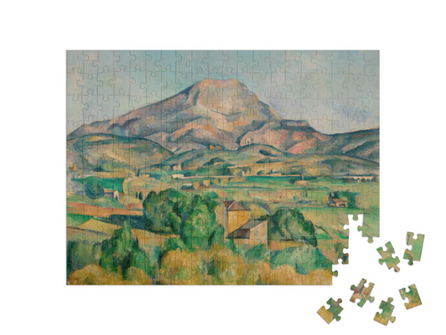 puzzle 200 dílků „Paul Cézanne - Hora Sainte-Victoire“