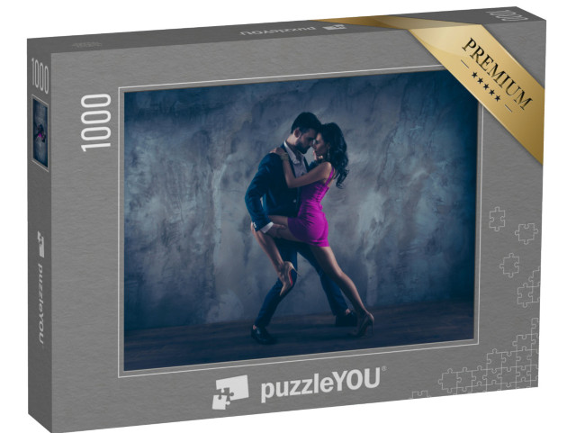 puzzle 1000 dílků „Ohnivé tango v moderní interpretaci“