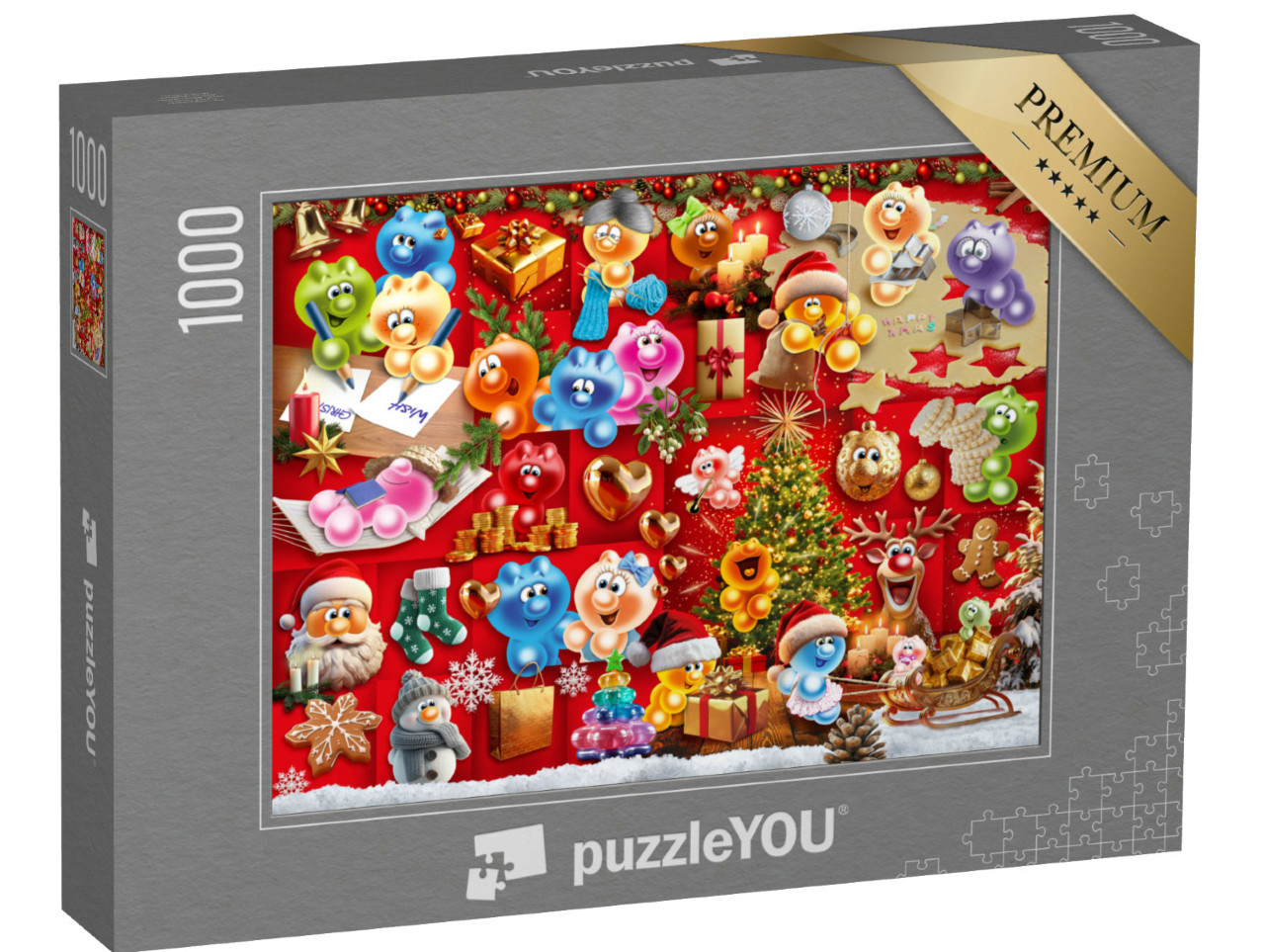 puzzle 1000 dílků „Gelini Kouzlo Vánoc“