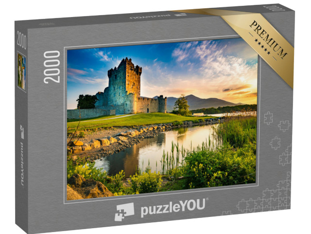 puzzle 2000 dílků „Hrad Ross, starobylá pevnost v Irsku“