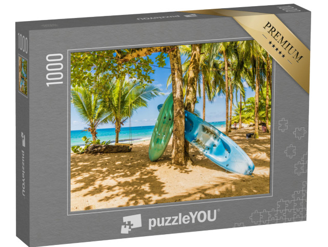 puzzle 1000 dílků „Pláž Punta Uva, Kostarika“