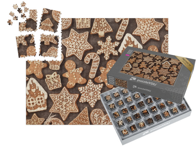 SMART SORTED® | Puzzle 1000 dílků „Voňavý čerstvý perník“