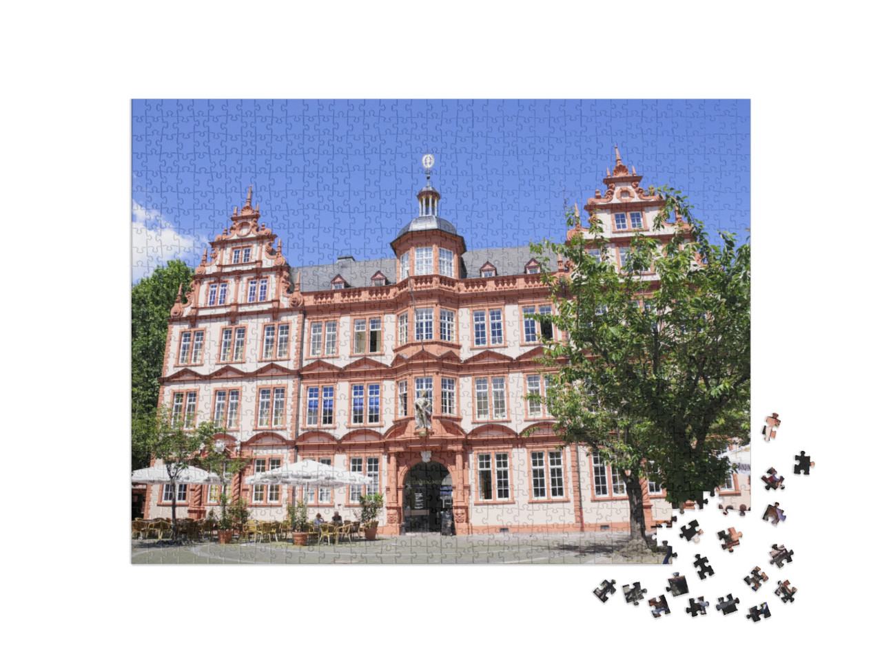 puzzle 1000 dílků „Gutenbergovo muzeum v Mohuči, Německo“