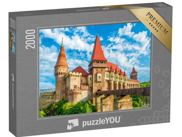 puzzle 2000 dílků „Středověký hrad Hunyad Corvin, město Hunedoara, Rumunsko“