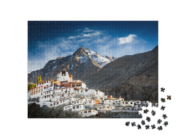 puzzle 1000 dílků „Klášter Diskit v údolí Nubra, Himálaj“