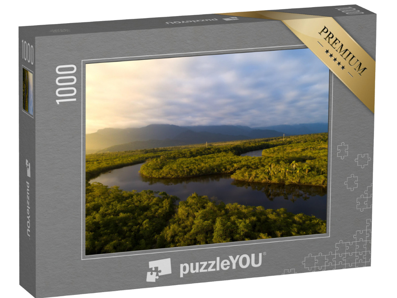 puzzle 1000 dílků „Amazonský deštný prales, Brazílie“