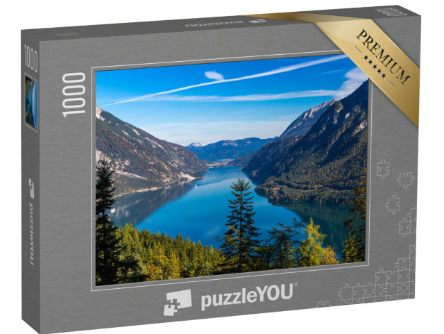 puzzle 1000 dílků „Idylické jezero Achensee, Tyrolsko, Rakousko“