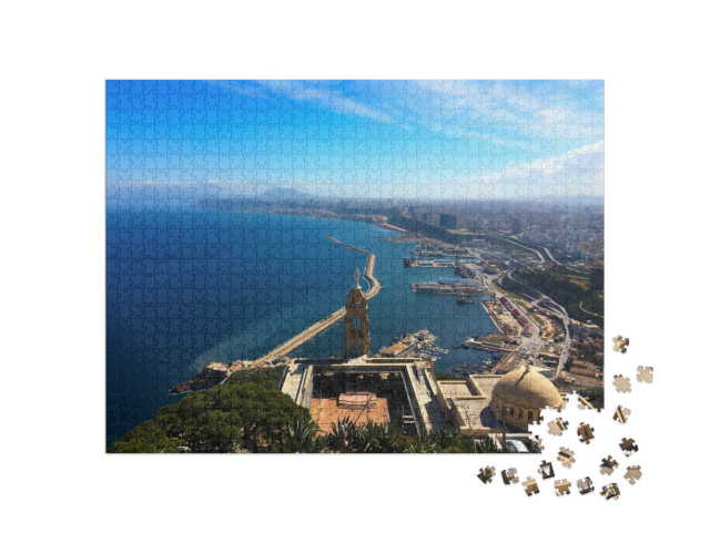 puzzle 1000 dílků „Kaple Santa Cruz, Oran, Alžírsko“