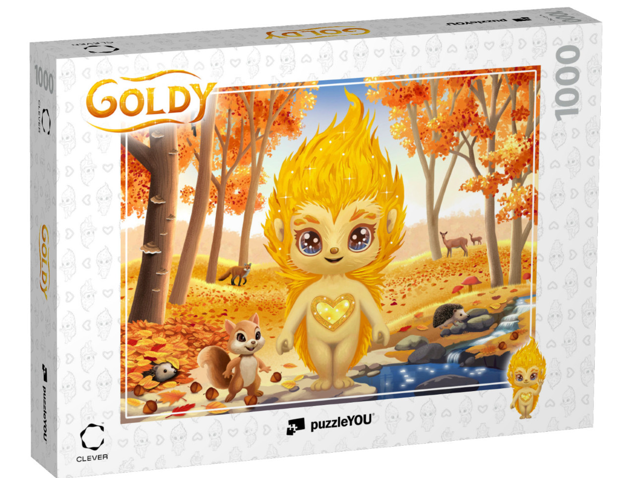 puzzle 1000 dílků „GOLDY: Podzim“