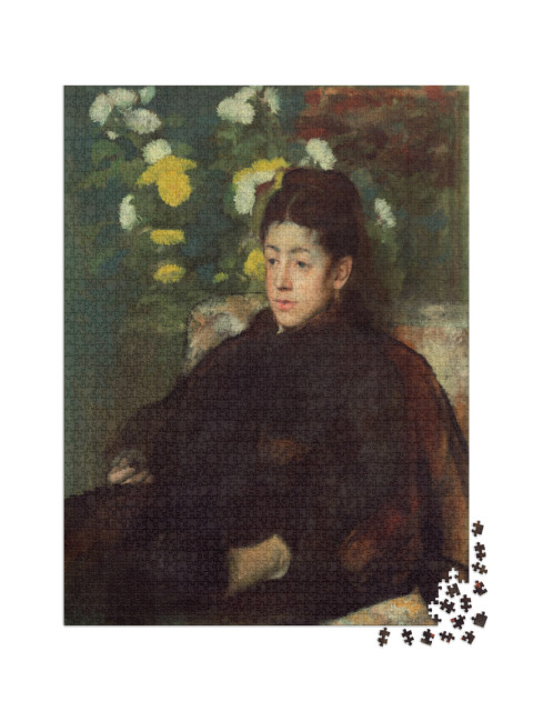 puzzle 2000 dílků „Edgar Degas - Mademoiselle Malo“