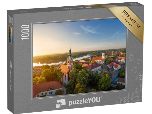 puzzle 1000 dílků „Město Szentendre na Dunaji“