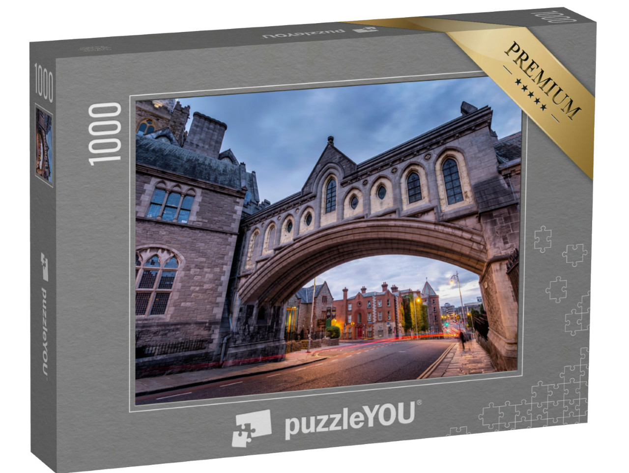 puzzle 1000 dílků „Dublin, Irsko“