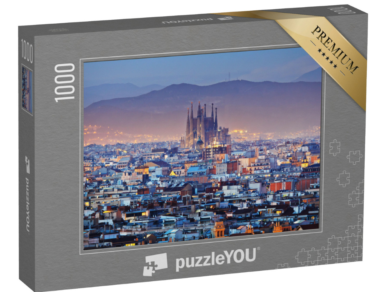 puzzle 1000 dílků „Barcelona“