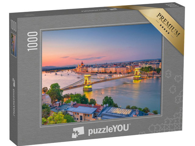 puzzle 1000 dílků „Budapešť na Dunaji“