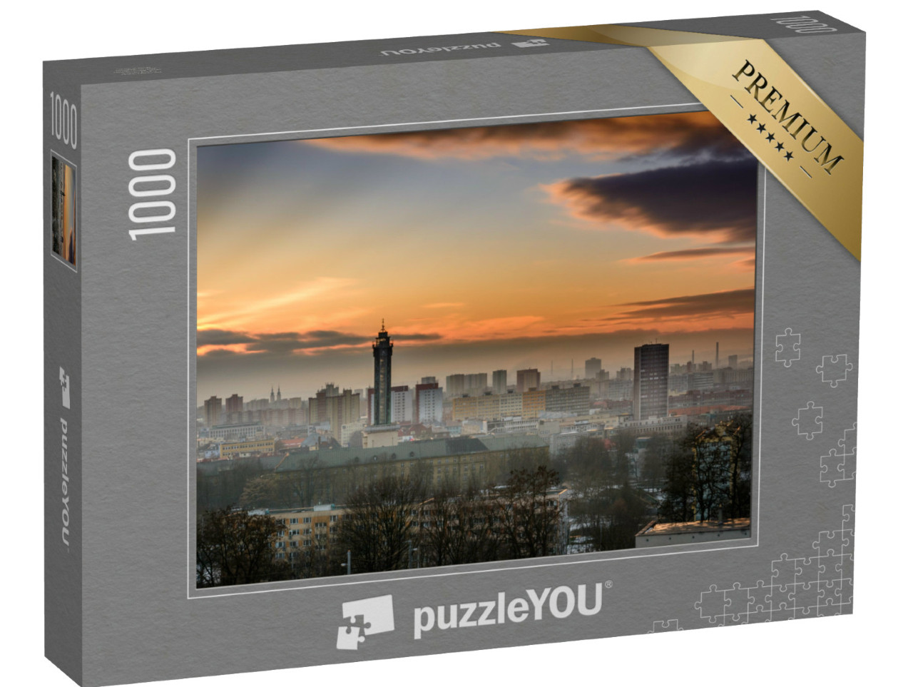 puzzle 1000 dílků „Ostrava, Česká republika“