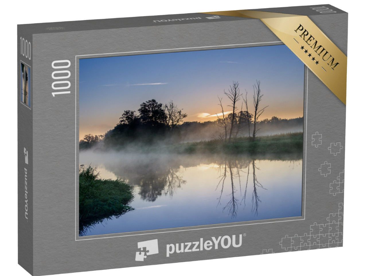 puzzle 1000 dílků „Ranní klid na Sprévě“